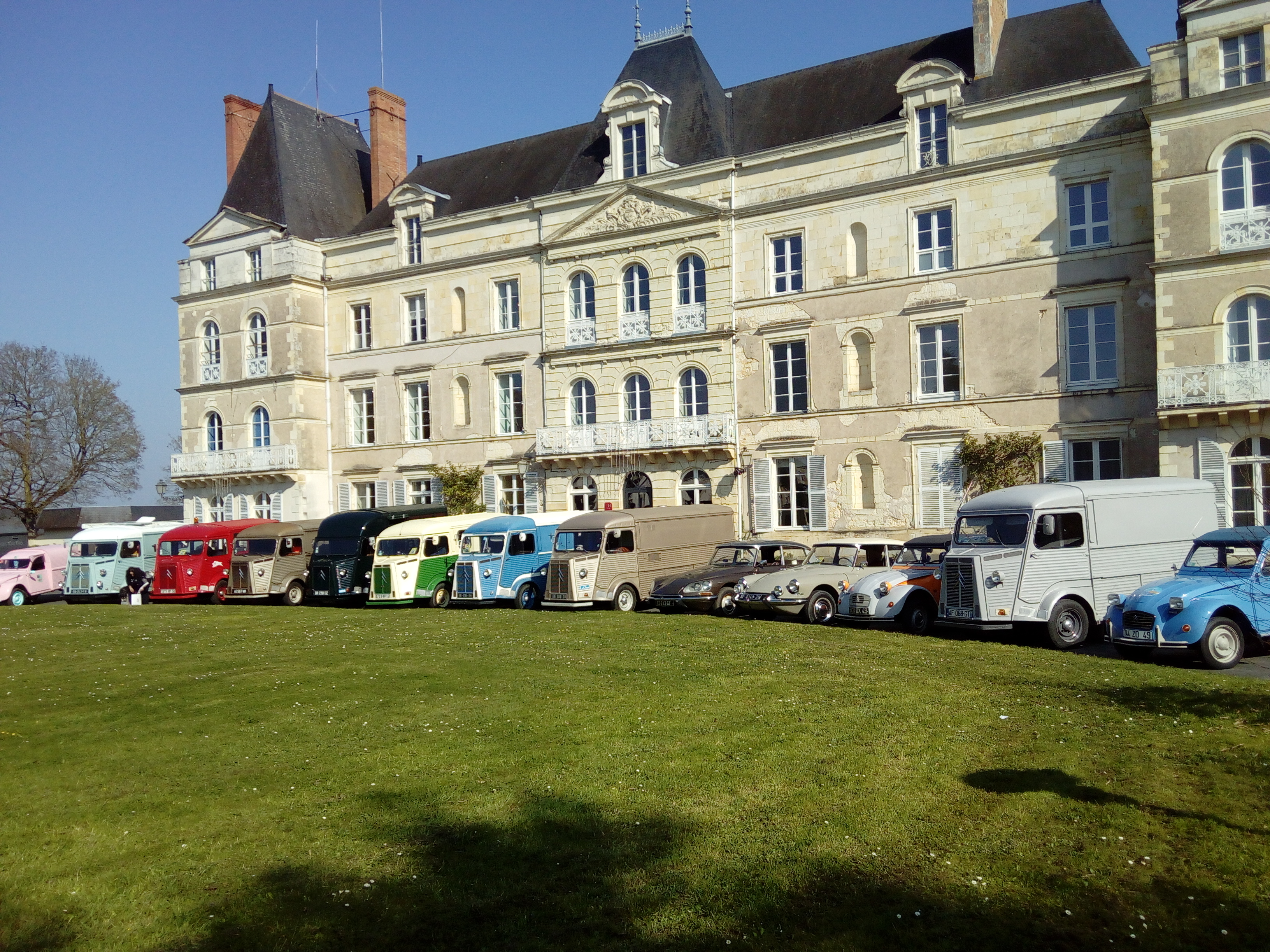 Nous avons été logés au château. Merci Alain AG 2019